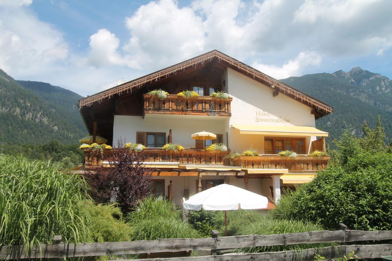 Haus Sonnenschein Hotel Grainau Bagian luar foto